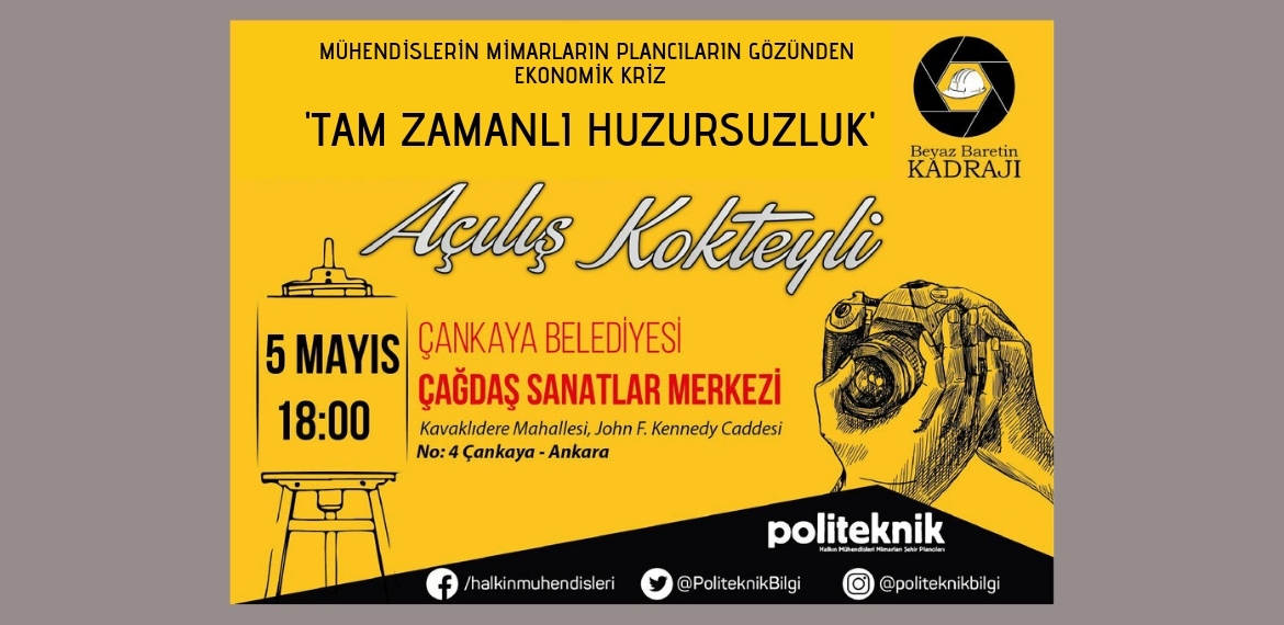 Beyaz Baretin Kadrajı Fotoğraf Sergisi sonuçlandı: Açılış 5 Mayıs’ta Ankara’da