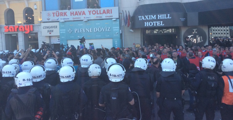 Taksim’deki 1 Mayıs çağrısına polis saldırısı