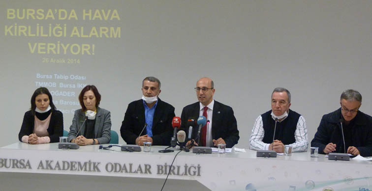 Bursa’da hava kirliliği kritik sınırı aştı, emek ve meslek örgütleri uyardı