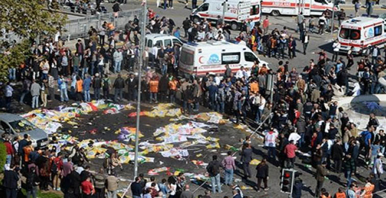 Ankara’da katliam: Miting öncesi yaşanan patlamada çok sayıda kişi yaşamını yitirdi