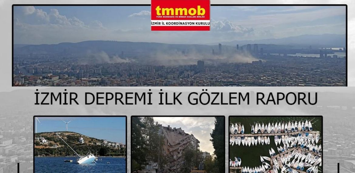 Mühendislerden İzmir Depremi gözlem raporu